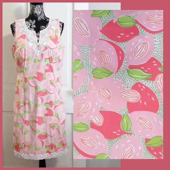 🥭RARE/VTG Lilly Pulitzer🥭 - Lacey Shift Dress - Picture 1 of 16